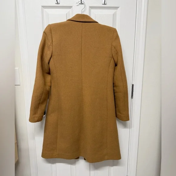 ZARA Wool Blend Coat - Picture 6 of 8